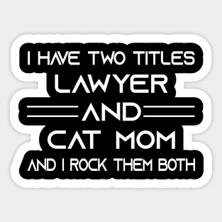 Lawyer Sticker